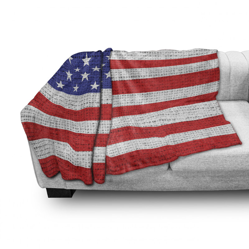 Hand Woven Throw Blanket, 50" W x 70" L