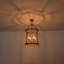 Lustre tambour en fer à intensité variable 4 lumières Qudarius