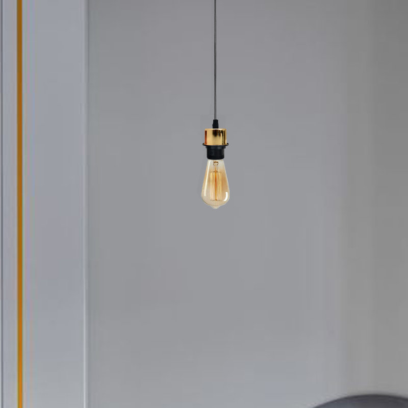 Calixte 1 - Light Single Pendant, French Gold
