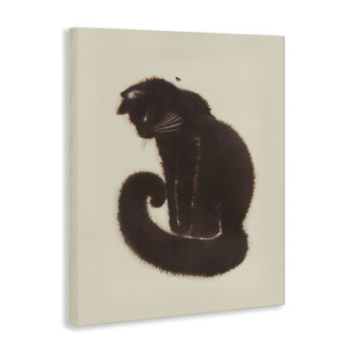  «Sitting Cat Curved Tail» par Grace Popp