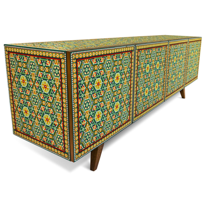 Console Huichol, Vert