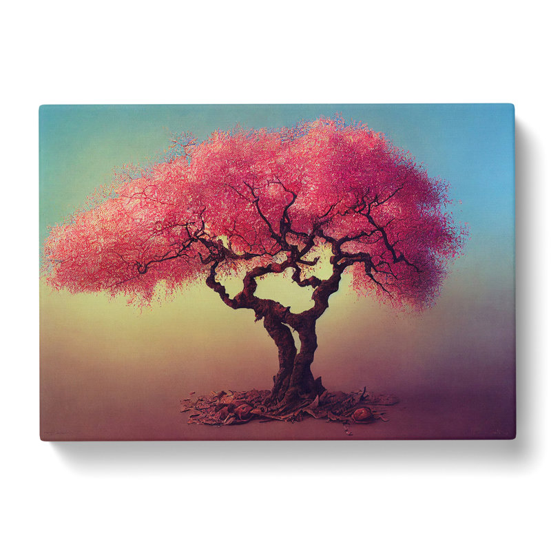 Excellent Blossom Tree - Wrapped Canvas, 50cm H x 76cm W x 3cm D