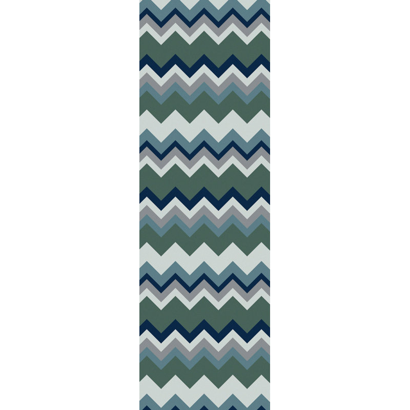 Diego Wool Chevron Indoor Rug, Rectangle 8' x 11'
