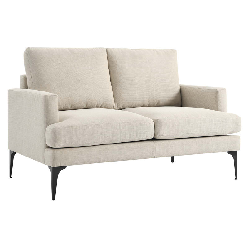 Modway Evermore Loveseat, Beige