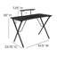 Ensemble de bureau et chaise de jeu Bridesdale-381845188