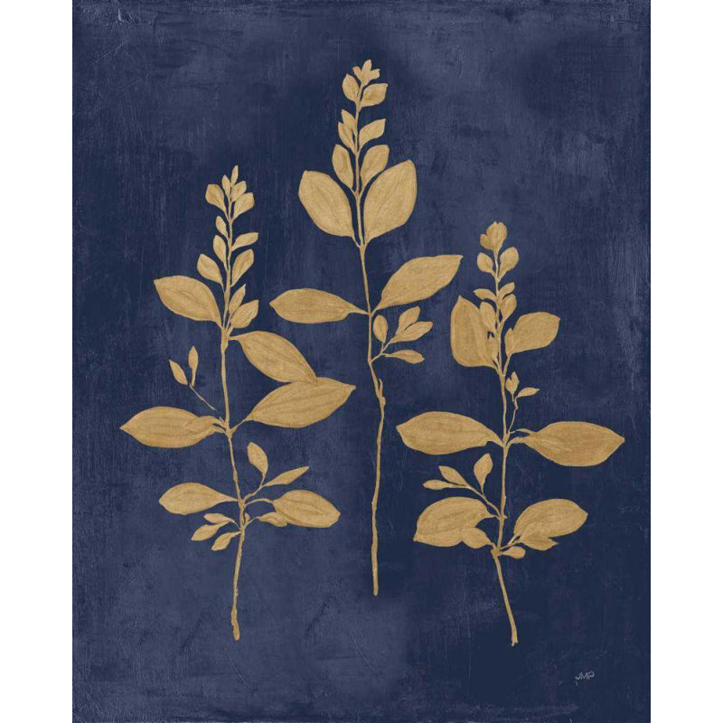 Art sur toile tendu avec galerie Latitude Run® Purinton, Julia, Botanical Study IV, H 34 po x l 28 po
