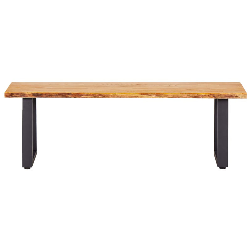 Aronson Solid Wood Bench, H45 x W140 x D40cm