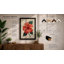 Coral Hibiscus Study Botanical - Framed Print-1419368201-1419368206