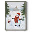 «Christmas Holiday Art» CCXLIX, reproduction encadrée - bois massif-1210558285