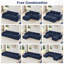 Tufted Velvet Modular Chaise Lounge-132250524