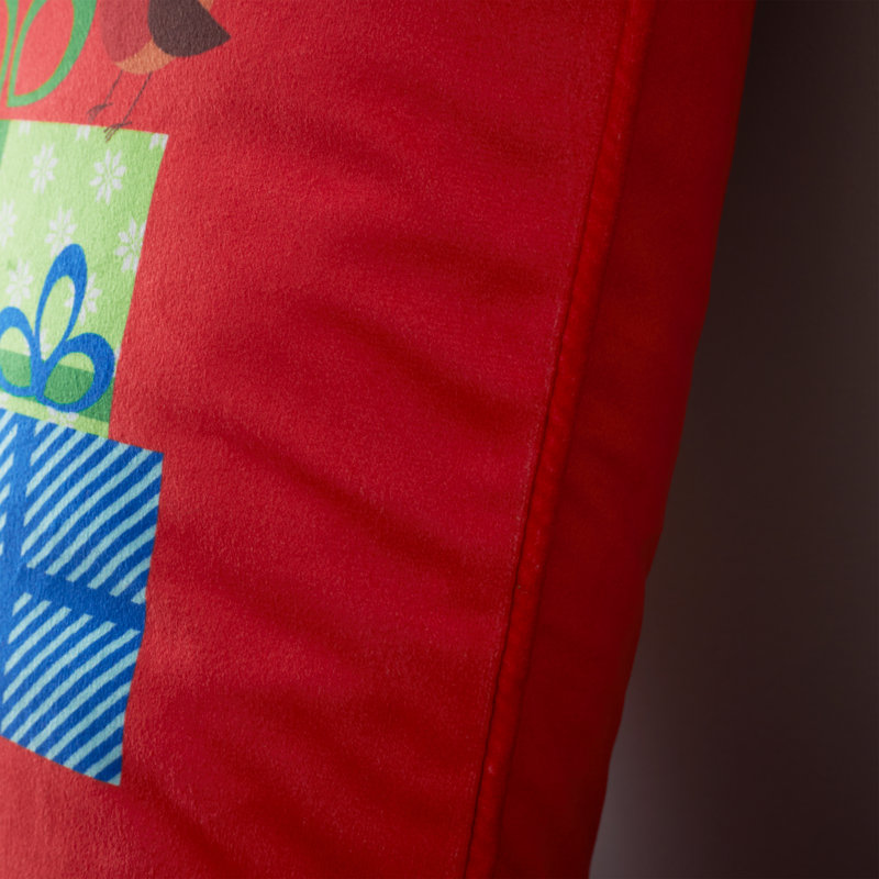 Santa's Christmas Presents Soft 45x45cm Cushion with inner
