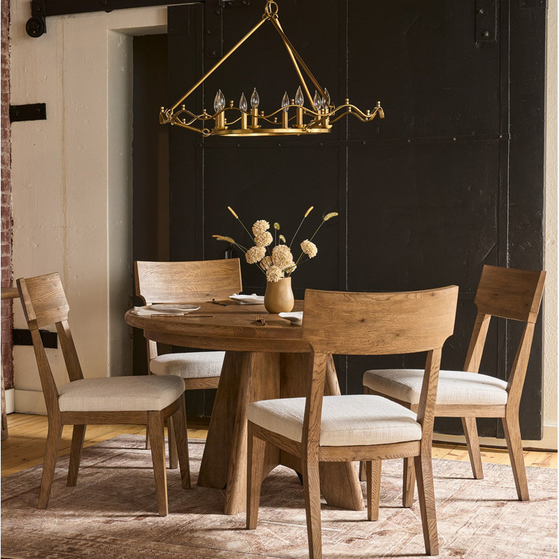 Griffith Park Upholstered Dining Chair, Walnut