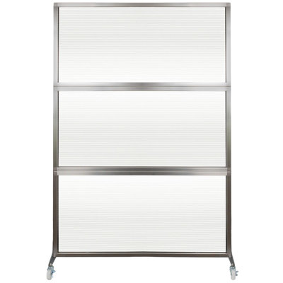 Medi-Wall 3 Panel Clear Office Partitions