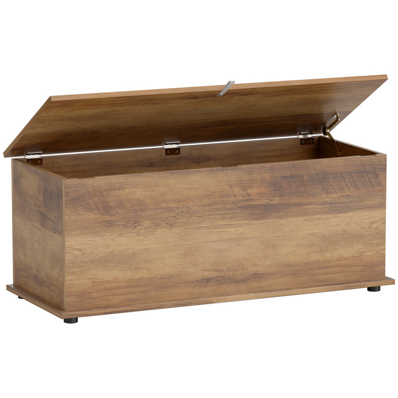 Almerton Blanket Chest, Grey Wood Grain
