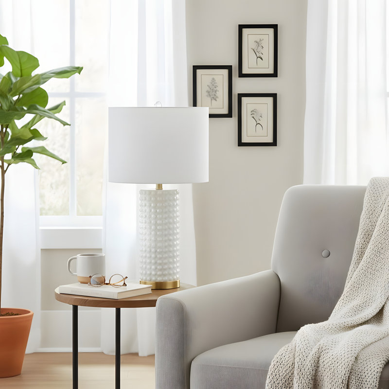 Textured Dot Table Lamp