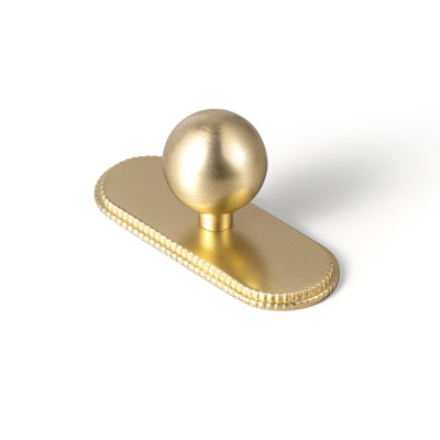 Diameter Round Knob With Backboard-G019