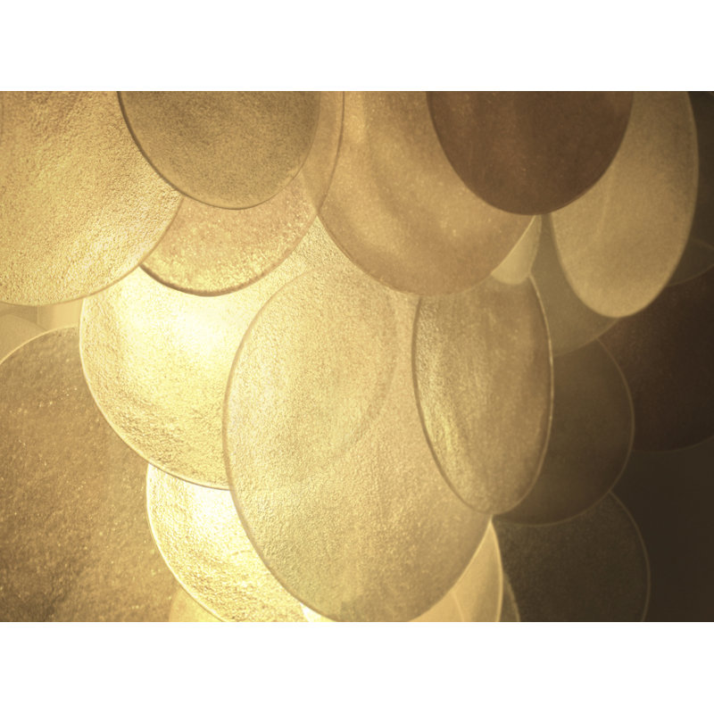 Nimbus 16 - Light Chandelier, Satin Brass