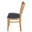 Chaise rembourrée Exum