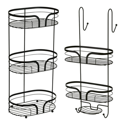 Dante Steel Freestanding Bathroom Shelves