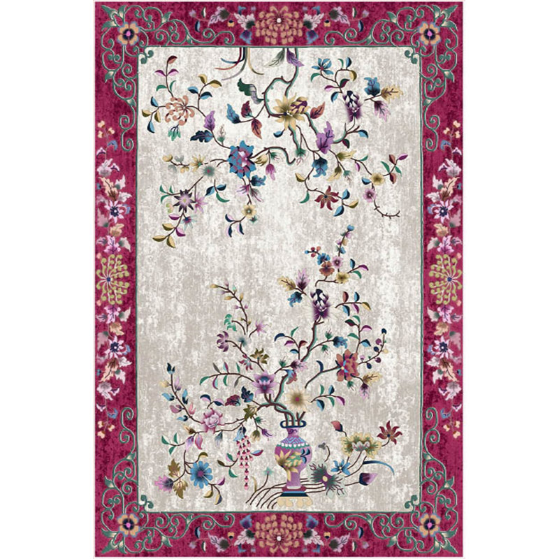 Luxurious Hall Carpet, 100% Velvet Fabric, 39.4 x 78.7 inches | Non-Slip Cotton Sole, 0.4 in Pile Height | Antibacterial, Machine Washable, 3D Digital Printing | Perfect for Home Decor & Comfort