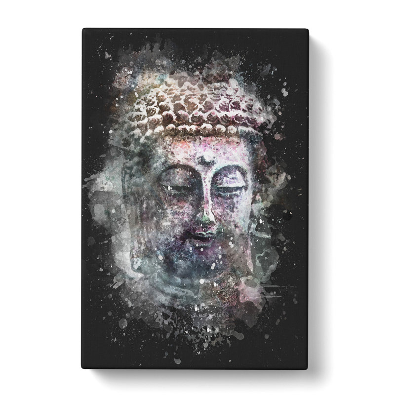 Peaceful Buddha - Wrapped Canvas Painting, 50cm H x 35cm W x 3cm D