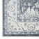  Astra Machine Washable 4' x 6' Slate Vintage Indoor Rug
