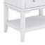 Base de meuble-lavabo sans lavabo 24 po avec tiroir et tablette ouverte