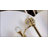 Towel Bar, Adjustable Double Towel Holder, Silver Crystal Bathroom Towel Racks Wall Mounted-122471673