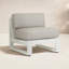 Newport Outdoor Armless Lounge Chair-94777349