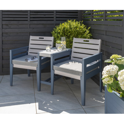Emariah Solid Wood Eucalyptus Outdoor Bench