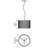 Living Hinges 1 - Light Single Pendant-99902130