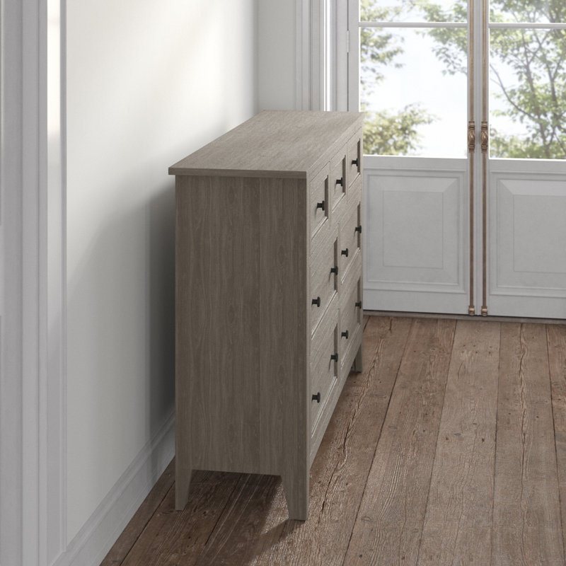 Aubrieanna 61'' W 7 - Drawer Dresser, Brown