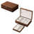Black Walnut Wooden 2 Layer Jewelry Box