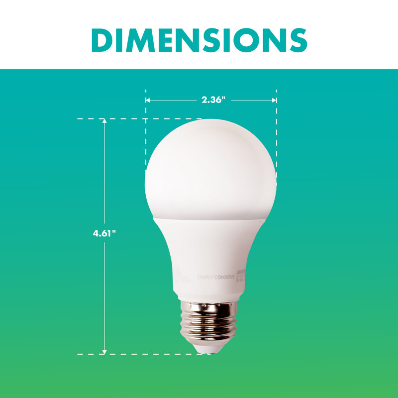 Opaque White 3-Way LED Energy Star Light Bulb