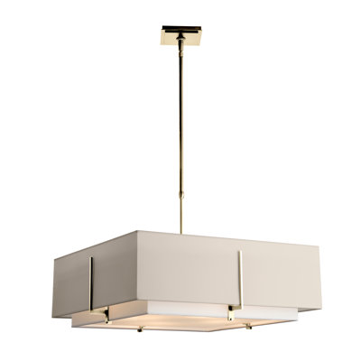 Exos 4 - Light Unique Square Pendant
