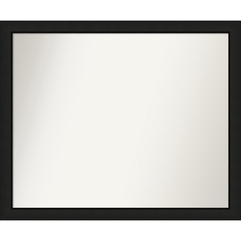 Phil Solid Wood Wall Mirror, Rectangle, 29.25" x 35.25"