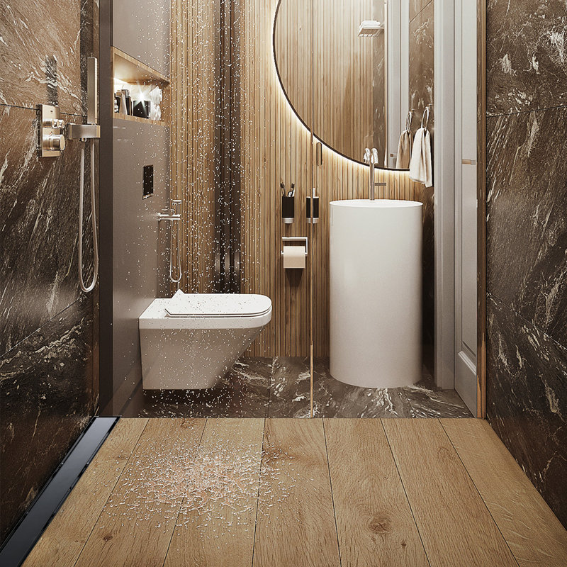 Drain de douche à carreler
