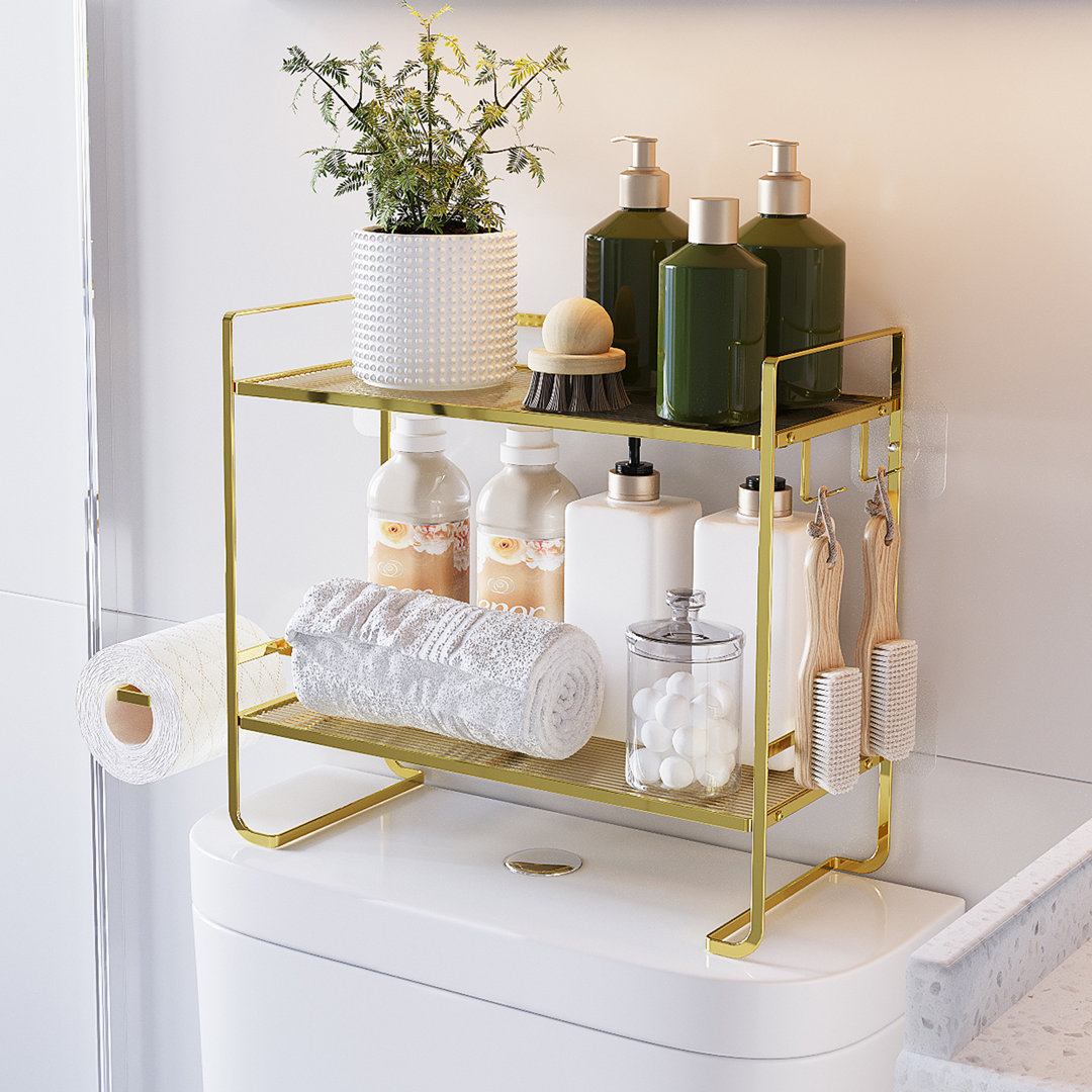 Metal Wall Bathroom Shelves