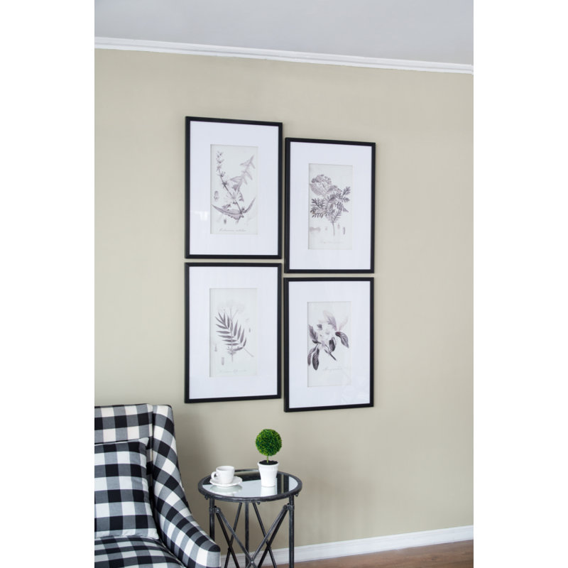 " Botanical " 4 - Pieces