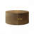 35.83" Minimalist Wave Stripe Coffee Table,  Round Coffee Table, Drum Circle Coffee Table for Living Room, Bedroom , Antique Brass, Antique Gold,Copper Gold
