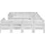 Canapé modulaire d'extérieur en forme de U de 120 po avec coussins Koeppelle-61189473-61209675