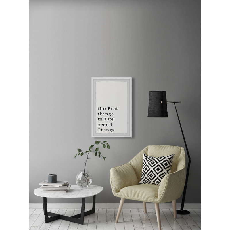 Best Things In Life II by Marmont Hill - Single Picture Frame Painting, 91cm H x 61cm W x 3.81cm D
