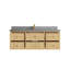 Ensemble de meuble-lavabo simple 60 po Sonoma-101054762