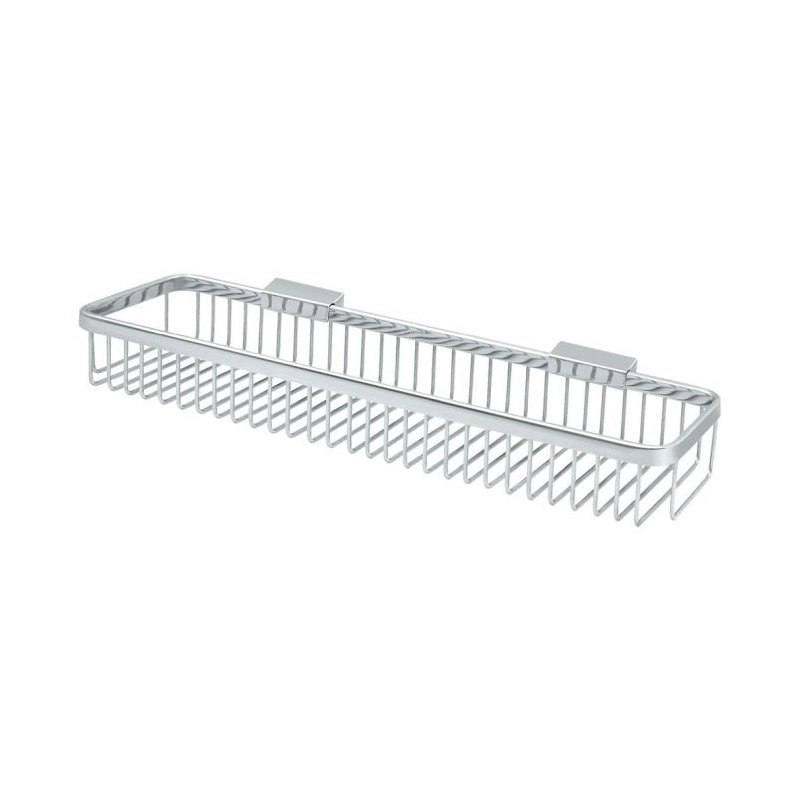 CF9B3305927E49DB96C9BA21A40878C6 Wire Basket 17-1/2" x 4-3/8", Rectangular in Polished Chrome, Polished Chrome