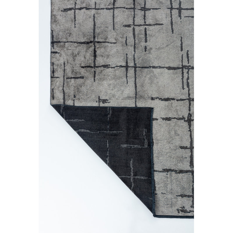 Tapis gris Rapture, Rectangle 7 pi 10 po x 9 pi 10 po