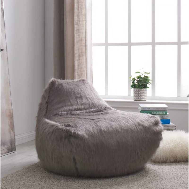 Bean Bag Chair, Grey