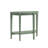 Arinjay 36"W Semicircle Console Table with Open Bottom Shelf-1665001327