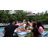 Large 68.8" Rectangular HDPE Outdoor Dining Table, Seats 6-8 People, All-Weather Resistant Terrace Sideboard for Garden Patio Dining Table-587153038