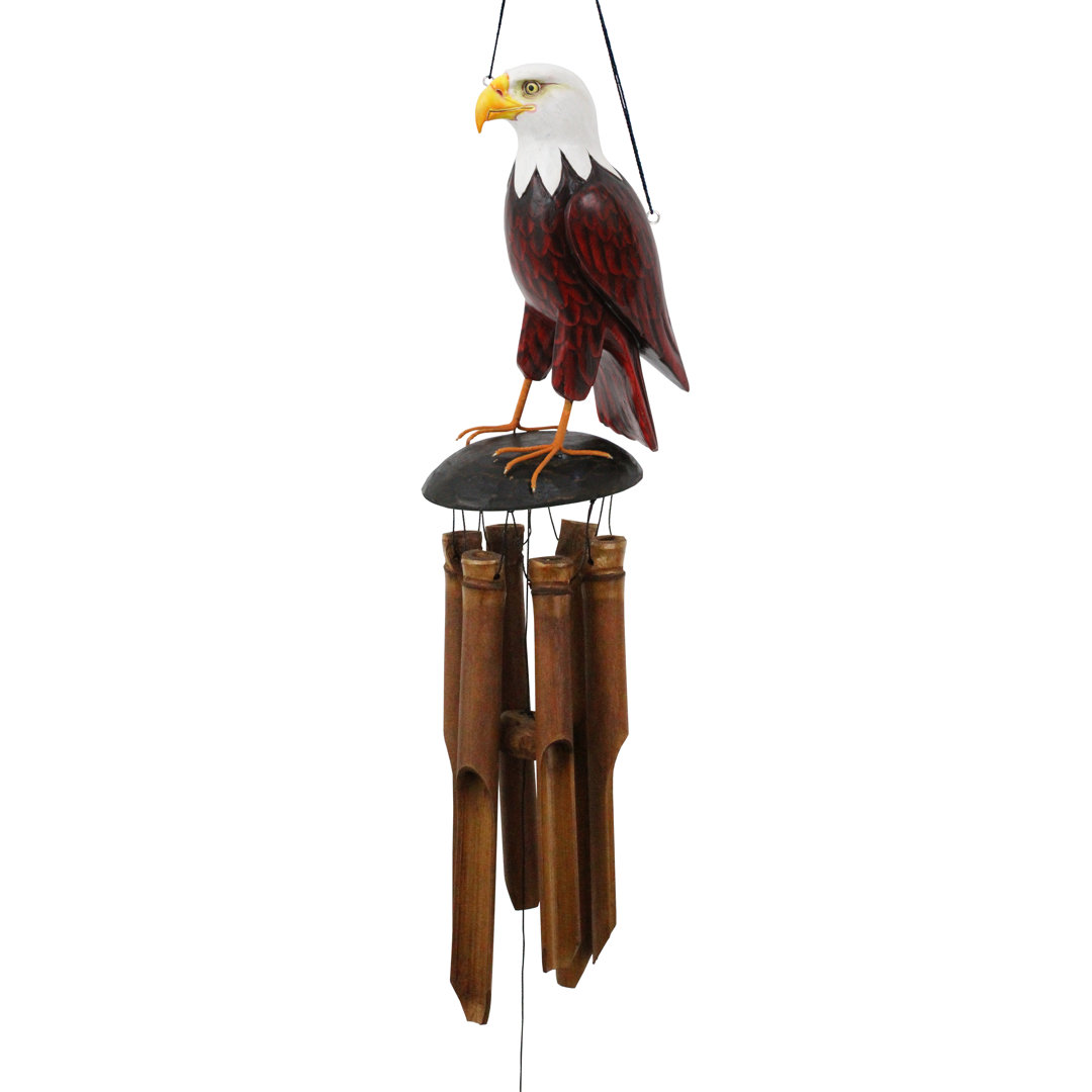 Bamboo Animals Wind Chime Cohasset Gifts & Garden