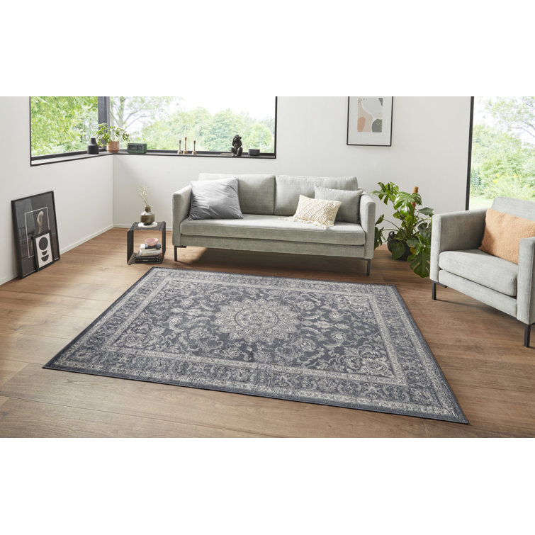 Täbris Tufted Anthracite/Silver Rug
